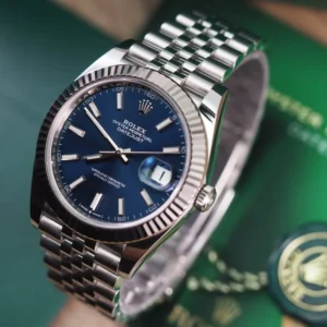 Replica Rolex Datejust Blue Dial 126334 Jubilee 41 mm