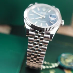 Replica Rolex Datejust Blue Dial 126334 Jubilee 41 mm