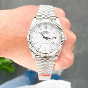 Replica Rolex Datejust White Dial 126334 Jubilee Flutted 41 mm
