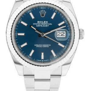 Replica Rolex Datejust Blue Dial 126334 Oyster 41 mm