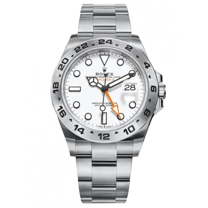 Replica Rolex “Polar” Explorer II White Dial 226570 WSO