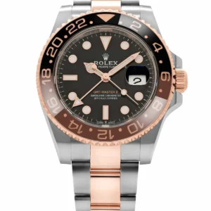 Superclone Rolex GMT-Master II Black Dial 126711CHNR Root Beer