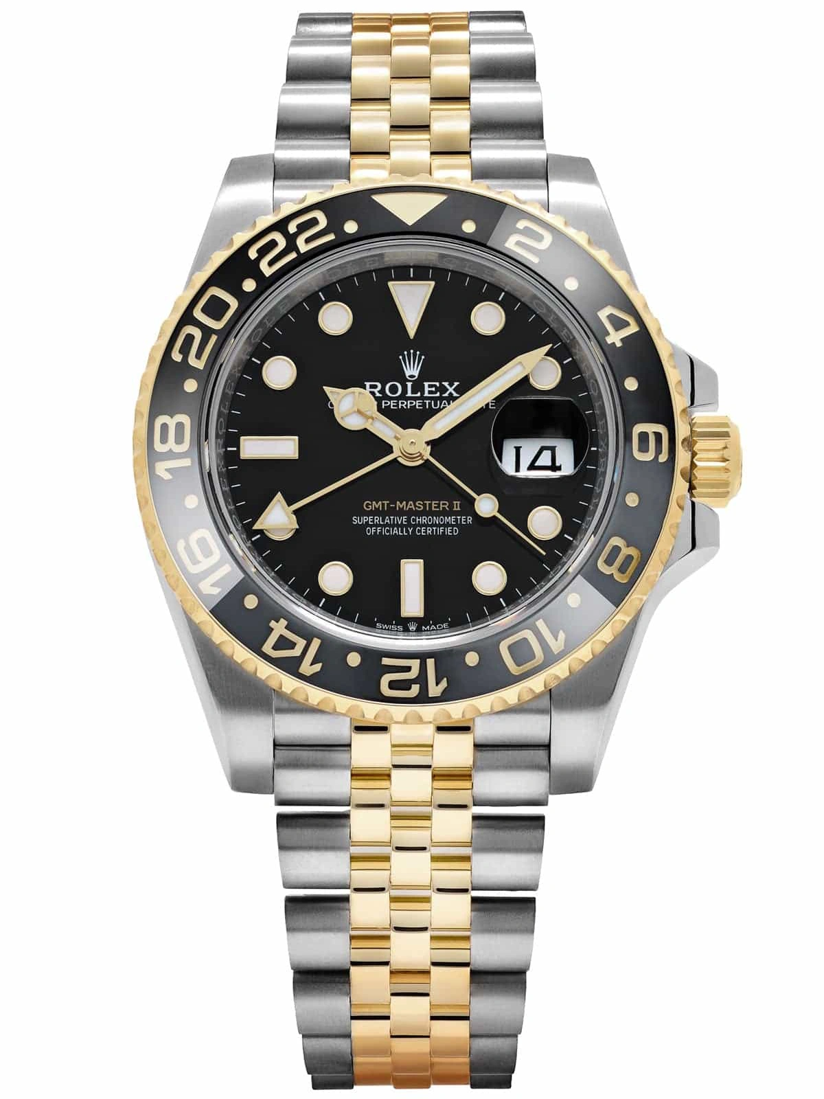 Superclone Rolex GMT-Master II Black Dial “Zombie” 126713GRNR