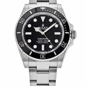 Replica Rolex Submariner Black Dial 124060 No-Date
