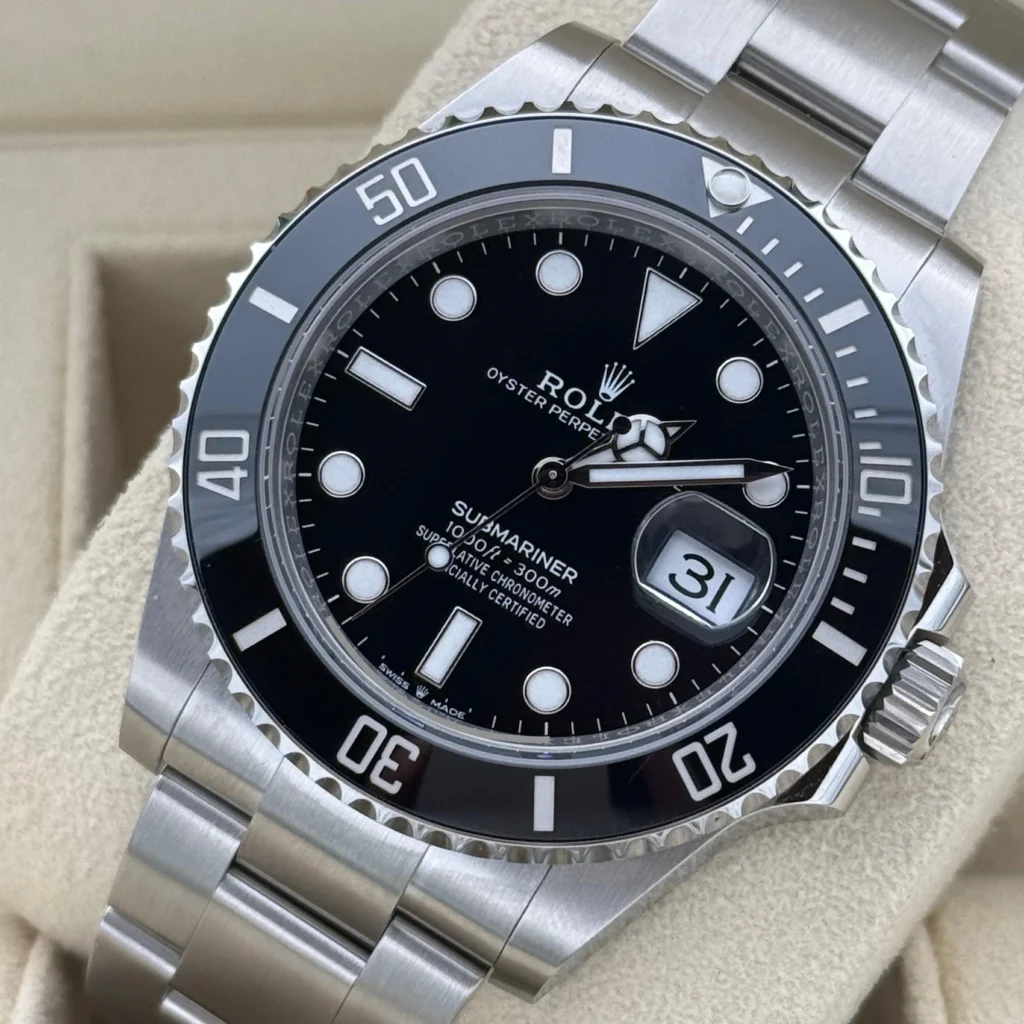 Superclone Rolex Submariner Black Dial 126610LN Bezel & Crystal