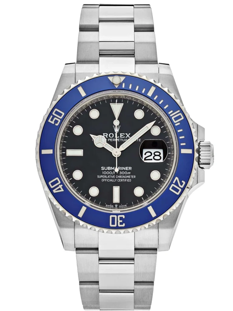 Replica Rolex Submariner Black Dial 126619LB Dial Details