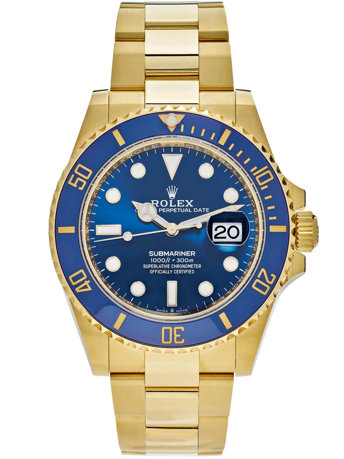 Replica Rolex Submariner Blue Dial 126618LB