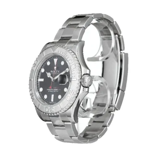 Replica Rolex Yacht-Master Black Dial 116622 Case Profile