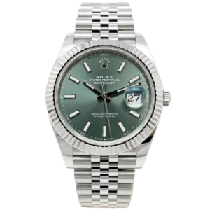 Replica Rolex Datejust Green Dial 126334 Jubilee 41 mm