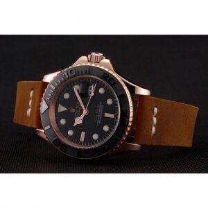 Replica Rolex Yacht-Master Black Dial 1453861