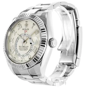 Replica Rolex Sky-Dweller Silver Dial 326939