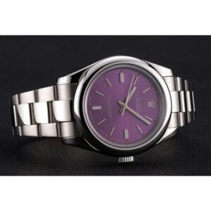 Replica Rolex Oyster Perpetual Date Purple Dial REP016834 41 mm