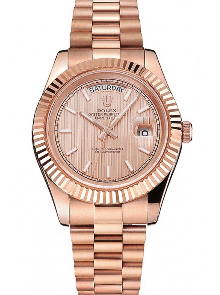 Superclone Rolex Day-Date Rose-Gold Dial REP016823 40 mm