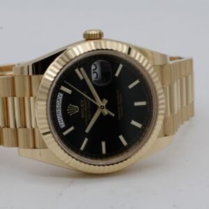 Superclone Rolex Day-Date Black Dial 228238 40 mm
