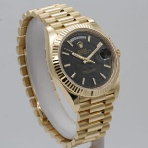 Superclone Rolex Day-Date Black Dial 228238 40 mm