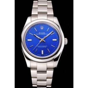 Replica Rolex Oyster Perpetual Date Blue Dial REP016835 41 mm