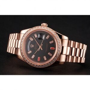 Superclone Rolex Day-Date Black Dial 1454102 40 mm