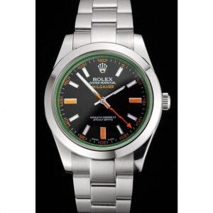 Superclone Rolex Milgauss Black Dial REP016836