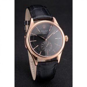 Superclone Rolex Cellini Black Dial REP016792