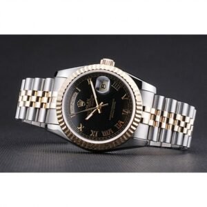 Superclone Rolex Day-Date Black Dial SRL78 36 mm